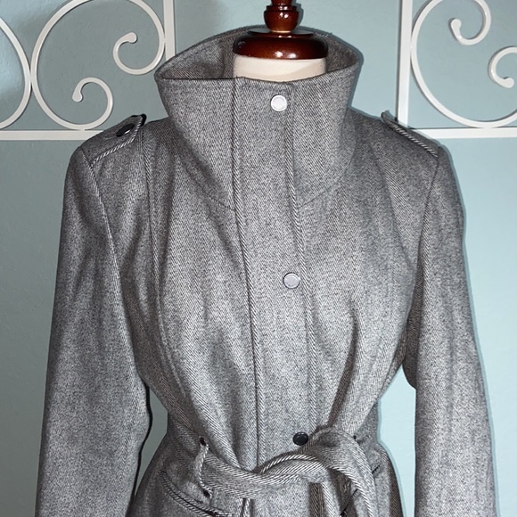 Calvin Klein Wool blend Peacoat heathered grey - Picture 3 of 13